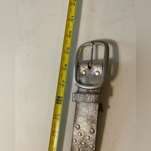 Silver Studded Belt
